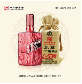 北京二锅头六六大顺系列酒