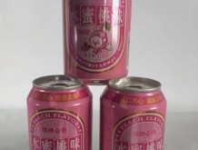 炫动心情水蜜桃味碳酸饮料